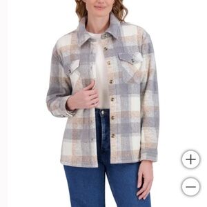 SALE 🎈Sage Collective Ladies' Plush Shirt Jacket